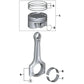 Piston kit for BMW 1 Series F20N, F21N, F52, 2 Series F22, F22N, F23, F23N, F45, F45N, F46, 3 Series F30N, F31N, F34N, F35N, G20, G20N, 4 Series F32, F32N, F33, F33N, F36, F36N, G22, G26, 5 Series G30, G30N, G31, G38, X1 F48, F49, X3 G01, G01N, G08, X4