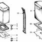 Base de soporte OEM 61218042109 para BMW. Compatible con modelos E30, E31, E32, E34, E36, E46, E38, E39, E53, X5, Z3. Original BMW.