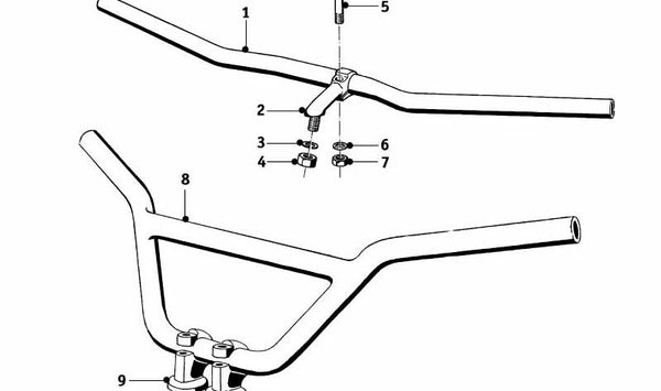 Lenker para BMW F07, F10, F11, F06, F12, F13, F01N, F02N (OEM 32710015917). Original BMW