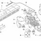 Cable de batería positivo para BMW E60, E60N, E61, E61N, E63, E63N, E64, E64N (OEM 61129127768). Original BMW