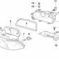 Lampenhalter für BMW 5er E39 (OEM 63128369219). Original BMW