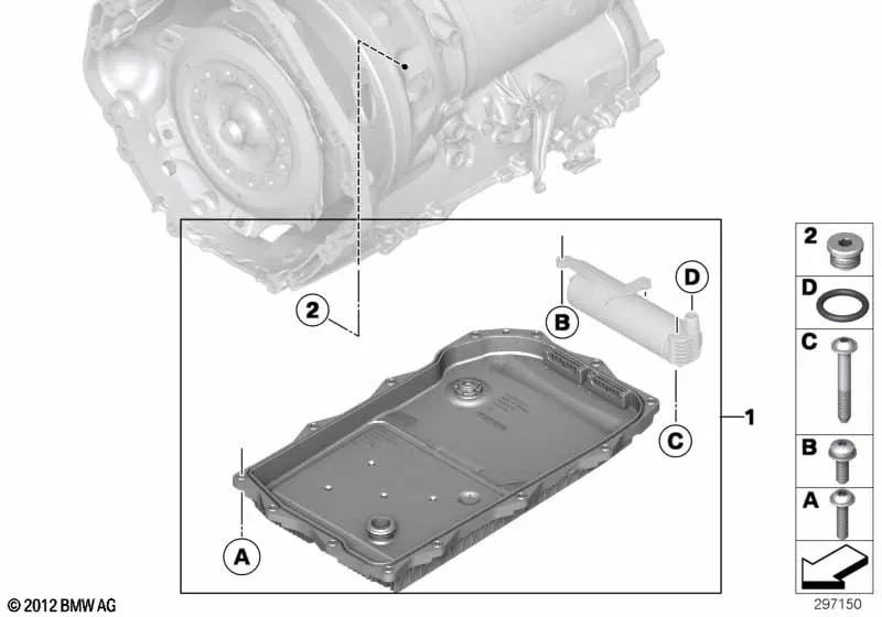 Oil Volume Accumulator O-Ring Repair Kit for BMW F20N, F21N, F22, F23, F30, F31, F34, F35N, G20, G21, F32, F33, F36, F10N, G30, G31, G38, G32, G32N, G11, G12, G14, G15, G16, G01, G08, G02, F15, G05, F16, G06, G07 (OEM 24345A13152). Or