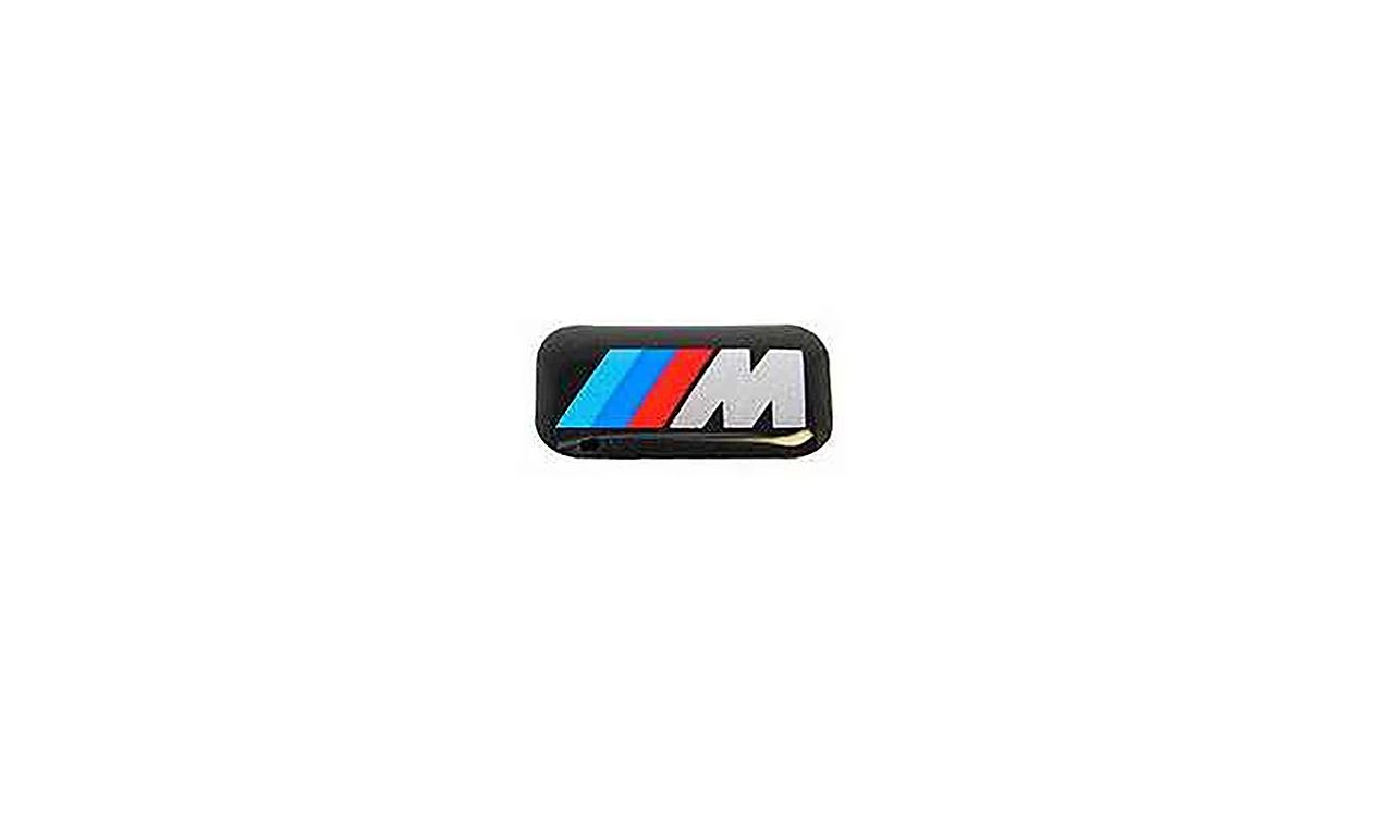 Emblema M Performance OEM 36112228660 para BMW (Modelos compatibles: E81, E82, E87, E88, F20, F21, F40, F52, F22, F23, F44, F45, F46, F87, G42, U06, E36, E46, E90, E91, E92, E93, F30, F31, F34, F35, F80, G20, G21, G28, G80, F32, F33, F36, F82, F83, G