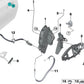 Left system lock for BMW 1 Series F40, 2 Series G42 G87, 3 Series G20 G21 G28 G80 G81, 4 Series G26, X1 U11, Z4 G29 (OEM 51217445041). Original BMW.