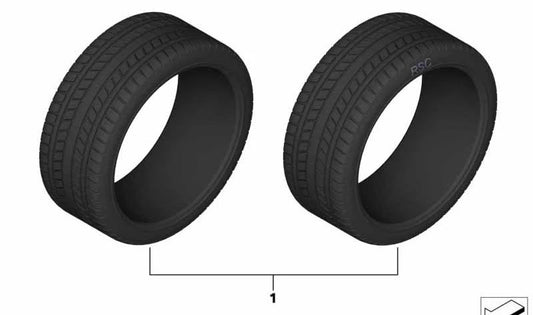 Bridgestone Potenza S 007 tires for BMW 5 Series G30, G31, 8 Series G14, G15, G16 (OEM 36122459517). Genuine BMW