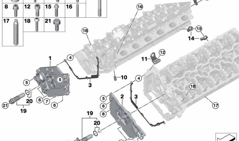 OEM Anti -Retory -Ventil 11127564891 für BMW F01, F02, G12. Original BMW.