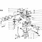 Membrana para BMW Serie 3 E21, Serie 5 E12 (OEM 13110639362). Original BMW