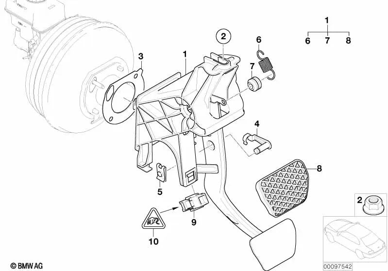 Tuelle para BMW Serie 1 E81, E82, E87, E87N, E88, F20, F21, F40, F52, Serie 2 F22, F23, F44, F45, F46, F87, Serie 3 E21, E30, E36, E46, E90, E91, E92, E93, F30, F31, F34, F35, F80, Serie 4 F32, F33, F36, F82, F83, Serie 5 E12, E28, E39, E60, E61, F07, F10