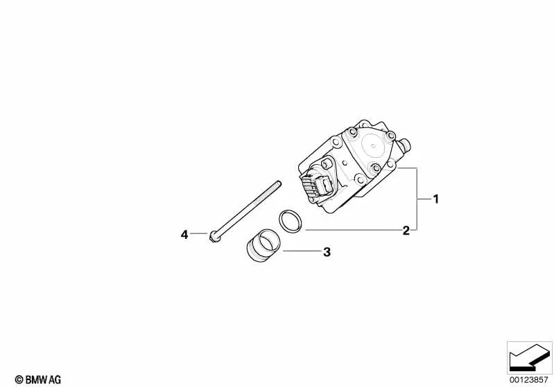 Tassenstössel para BMW E65, E66 (OEM 13517521888). Original BMW.