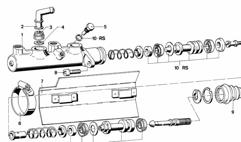 Arandela OEM 34314650172 para BMW (E21, E12, E24). Original BMW.