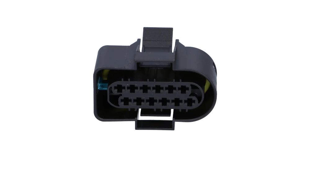 Carcasa de conector eléctrico OEM 12527789574 para BMW (Modelos compatibles: E46, E90, E91, E92, E93, E60, E61, E63, E64, E65, E66, E83, E53, E70, E71). Original BMW.