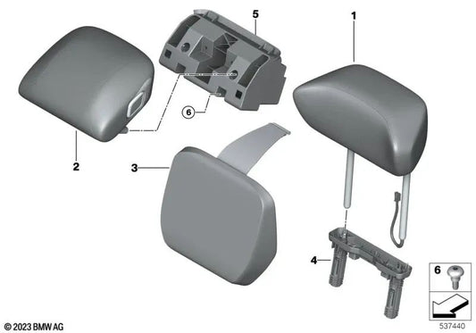 Almohada de Confort para Reposacabezas para BMW G70 (OEM 52205A3F2A6). Original BMW