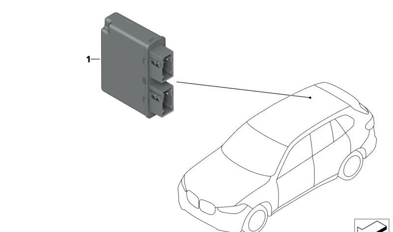 Unidad de control del sensor ultrasónico para BMW F40, F44, G42, G87, G20, G21, G28, G80, G81, G22, G23, G26, G82, G83, G38N, G11N, G12N, F91, F92, F93, G14, G15, G16, F97N, G01N, G08N, F98N, G02N, F95, G05, G18, F96, G06, G07, G29 (OEM 66205B3A594). Orig