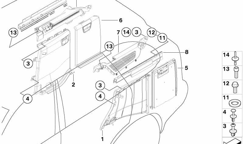 Rejilla de ventilación izquierda para BMW E53 (OEM 51477122029). Original BMW