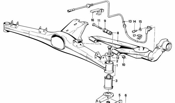 Sensor de impulso para BMW Serie 3 E30 (OEM 34521179762). Original BMW