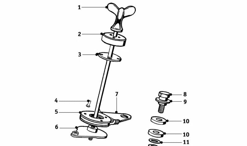 Tapón de protección OEM 31422000114 para BMW E30, E36, Z3. Original BMW.