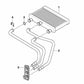 Gasket for BMW E60, E61, E63, E64 (OEM 64116933925). Genuine BMW.