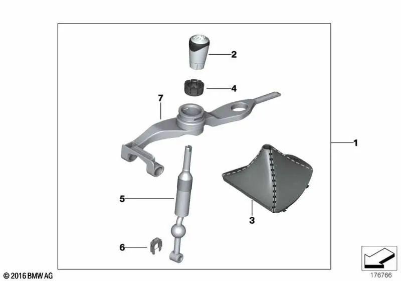 Leistungsbalg für BMW 3er E90, E91, E92, E93 (OEM 25110435849). Original BMW