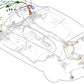 Cableado sensores de aparcamiento delantero OEM 61129236520 para BMW E84 (X1). Original BMW.