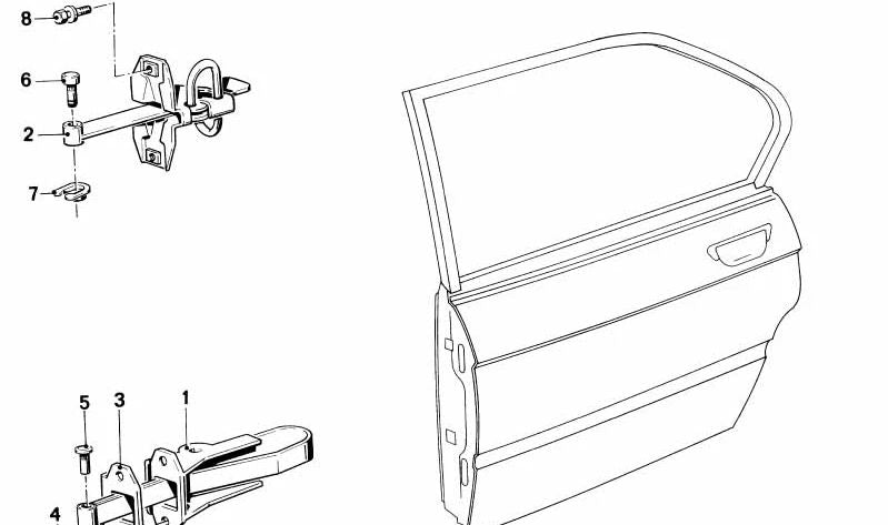 Maneta de apertura de capó OEM 51216650054 para BMW {E12, E21, E28, E30, E34, E36, E46, E60, E61, E63, E64, E65, E66, E70, E83, E84, E87, E90, E91, E92, E93, F01, F02, F07, F10, F11, F12, F13, F25, F30, F31, F34, F36, F80, G01, G30}. Original BMW.