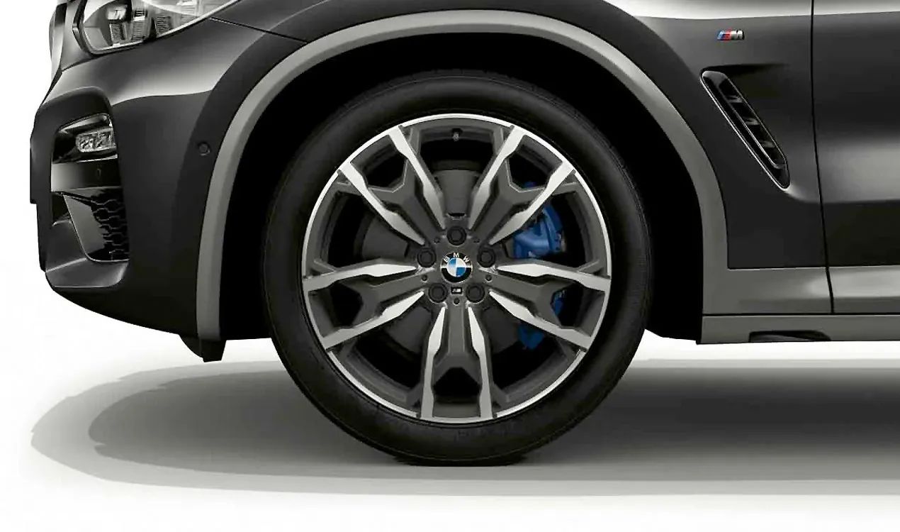 Complete wheel set for BMW 5 Series F10, F11, G30, G31 (OEM 10016923). Original BMW.