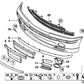 Base Para Matrícula M 3Er E46 . Original Bmw Recambios