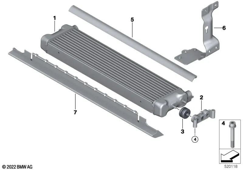 Pasamuros de goma para BMW Serie 3 E30, Serie 5 E60, E61N, F10, F90, F90N, Serie 6 E24, E63, E64, F06, F12, F13, Serie 8 E31, F91, F92, F93, G15, G16 (OEM 17211712839). Original BMW