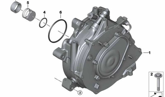 Manguito de Sellado para BMW I01, I01N (OEM 12318637786). Original BMW