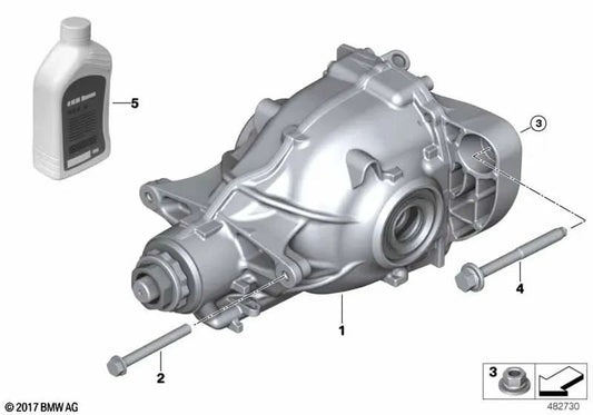 Diferencial trasero para BMW G01 (OEM 33108655048). Original BMW