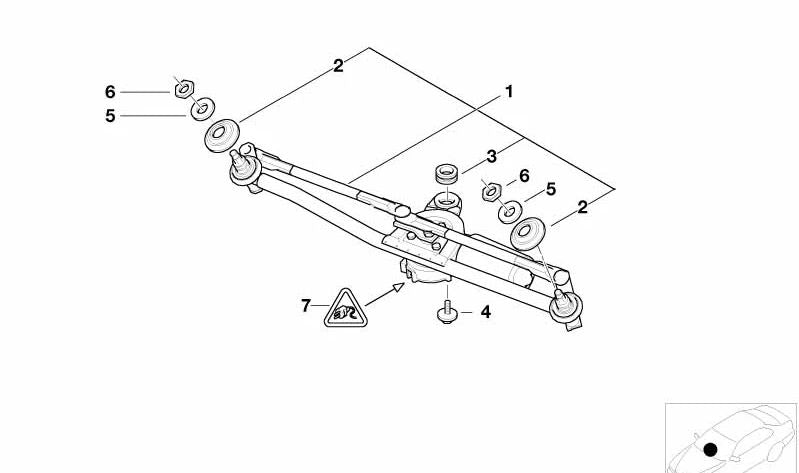 Aro de Amortiguación Inferior para BMW Serie 3 E46, X3 E83, E83N (OEM 61618391954). Original BMW