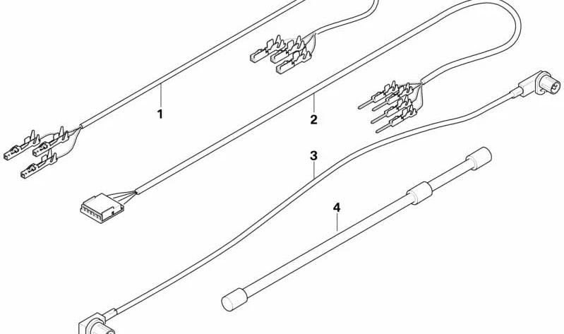 FBAS Cable for BMW X5 E70 (OEM 61119140331). Genuine BMW