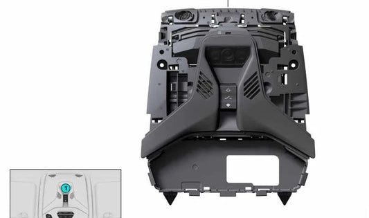 Módulo de control techo OEM 61315A595A4 para BMW F40, F44. Original BMW.