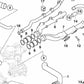 Manguera de conexión para BMW Serie 5 E39, Z8 E52 (OEM 11531406737). Original BMW.