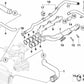 Tubería de retorno para BMW E39, E52 (OEM 11531406921). Original BMW.