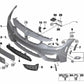 Einsatz Lufteinlass Mitte für BMW 3er F80, F80N, 4er F82, F83 (OEM 51118054294). Original BMW