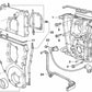 Profildichtung for BMW 3 Series E36, E46 5 Series E34 (OEM 11141709593). Genuine BMW.