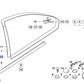 Cobertura Paramento Junta Columna B Ventana Trasera Para Bmw E46 . Original Recambios