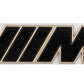 Logo Emblema M Letras Bmw En Negro Bronce Para Bmw. Original Recambios