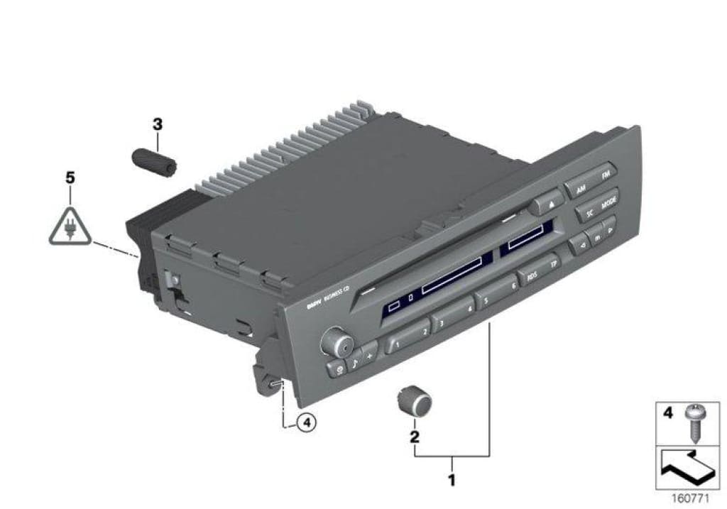 Botón De Volumen La Radio Para Bmw E90 E91 E92 E93 E81 E82 E84 E87 E88 E89. Original Recambios