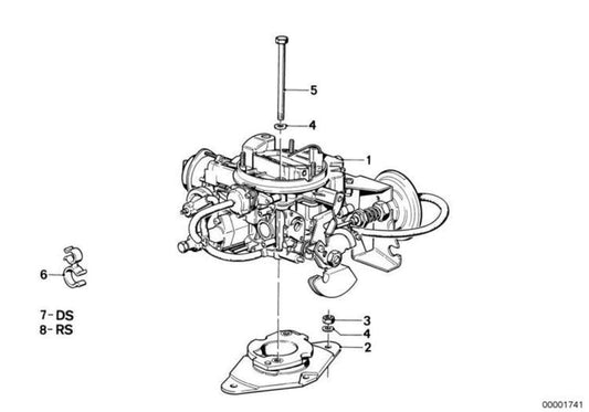 Brida Original Bmw Para E21 Y E30. Recambios