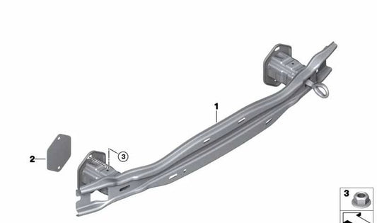 Rear bumper bracket for BMW 4 Series F32, F33, F36, F82, F83 (OEM 51127285542). Original BMW