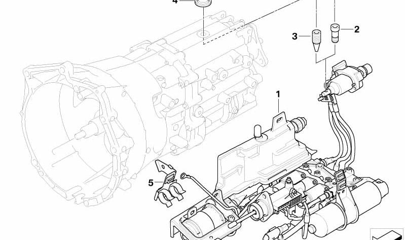 Unidad Hidráulica para BMW E60, E61, E63, E64 (OEM 23427567720). Original BMW.