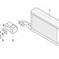 Válvula de expansión del aire acondicionado OEM 64119178316 para BMW E60, E61, E63, E64. Original BMW.