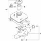 Depósito de expansión para BMW Serie 5 E60, E61 Serie 6 E63, E64 (OEM 34312282958). Original BMW