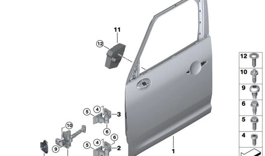 Junta OEM 51217297251 para freno de puerta delantera BMW F45, F46. Original BMW