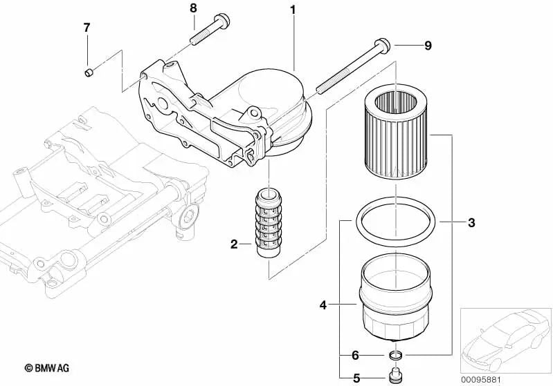 Pasador para BMW Serie 2 F87N, Serie 3 E36, E46, F80, Serie 4 F82, F83, Serie 5 E34, E39, E60, E61, Serie 7 E38, E65, E66, X3 E83, X5 E53, E70, Z4 E85, Z8 E52 (OEM 11411722839). Original BMW.