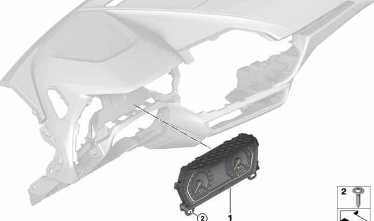 Combinación de Instrumentos para BMW Serie 1 F40, Serie 2 F44 (OEM 62105A69532). Original BMW