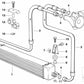 Grommet de goma para BMW Serie 3 E30 (OEM 17211723786). Original BMW