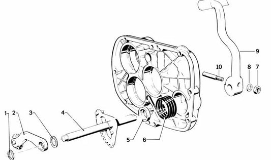 OEM -Unterstützung 23511231673 für BMW R50, R50/5, R50/6. Original BMW.