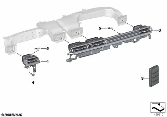 Abrazadera para BMW Z4 G29 (OEM 64229871824). Original BMW